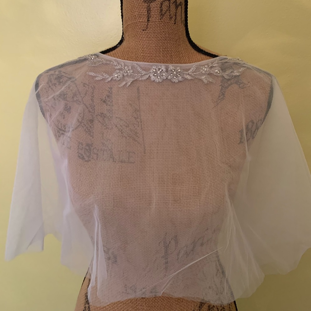 Fall Bride Couture Cape